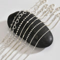 European and american cross-border jewelry: trendy & stylish alloy bracelet set for women - heart, round bead, and irregular bead designs - wholesale