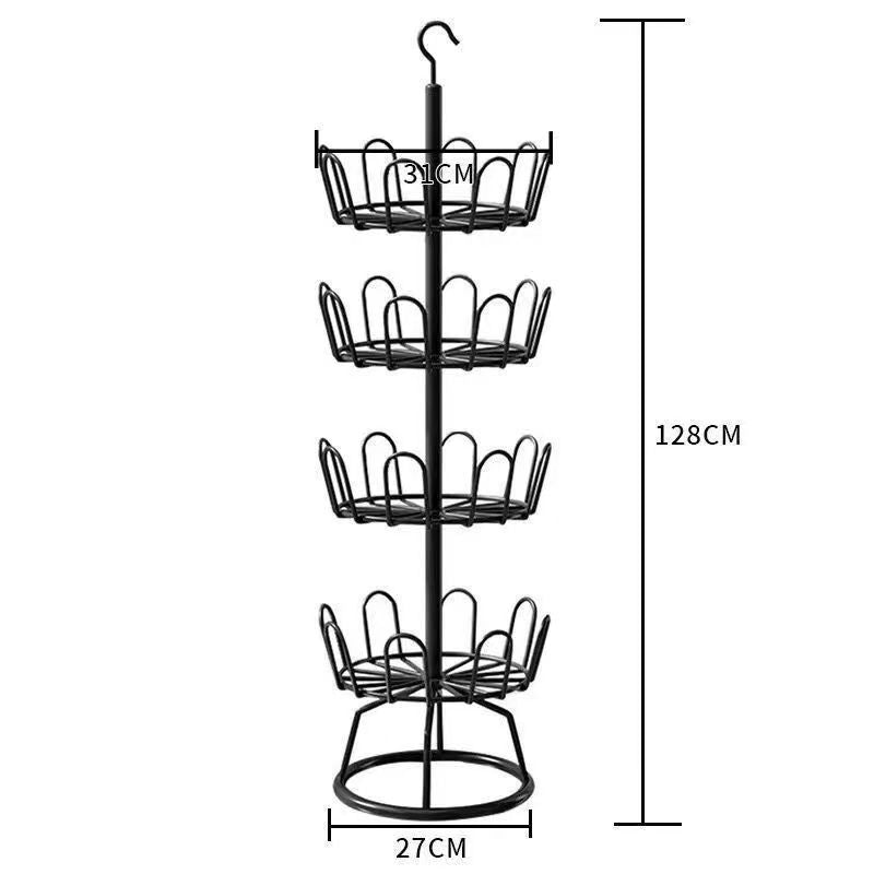 For home shoe drying handy gadget rotate multi-layer floor-standing iron balcony outdoor slipper shoe rack shelf multifunctional drying
