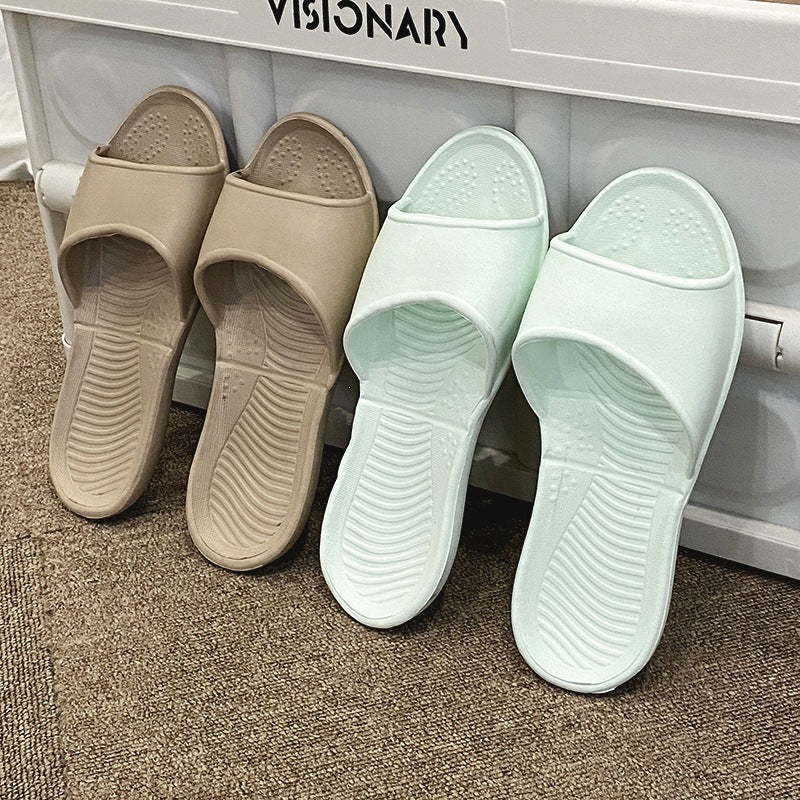 Taiwanese fit arch support eva slippers - non-slip indoor bathroom slippers for women, foldable and packable, perfect for entertaining guests