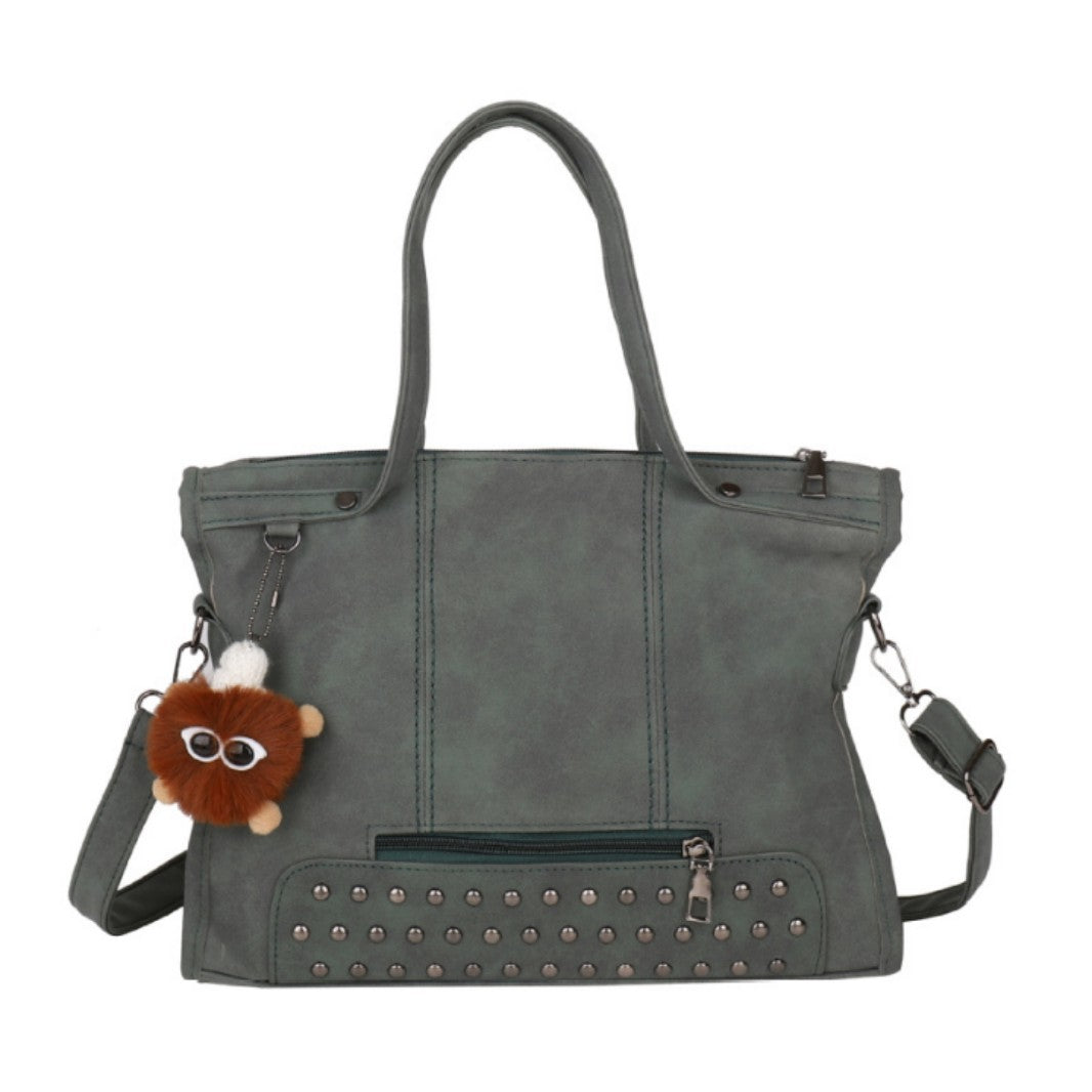 Cross-border  women's bags, new women's bags, rivets, fringed bags, car bags, women's portable shoulder bags