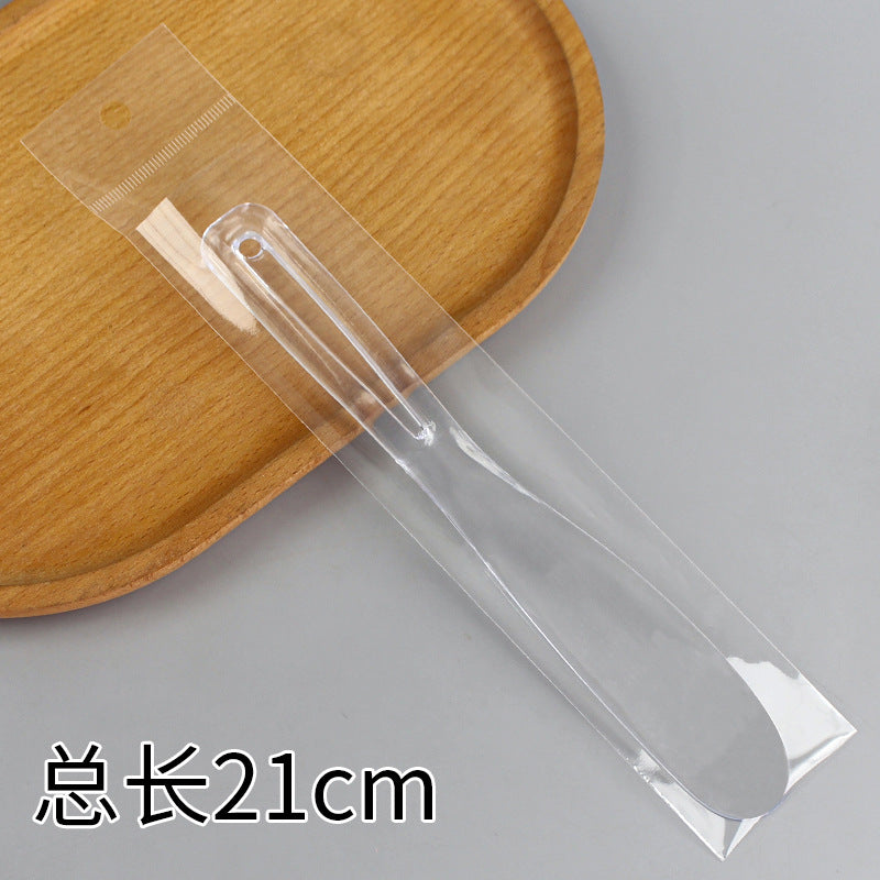 Wholesale facial mask applicator spatula set: plastic beauty mixing, stirring, scraping, and smoothing tools for face, body, and eye creams - crescent shaped spoons included