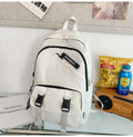 Spring backpack new colorway: mint green schoolbag for middle and high school students, casual travel, couples, and college students - breathable and lightweight