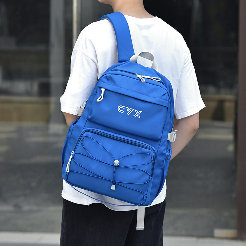 School bag female fresh and sweet campus male and female couples backpack new high school college student large capacity casual backpack