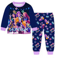 In stock! new cross-border witcher girls' long-sleeve pajama set - k-pop fashion loungewear