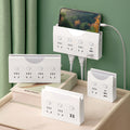 New arrival bedside socket converter smart usb socket plug pure copper one to multi-slot multi-function socket night light