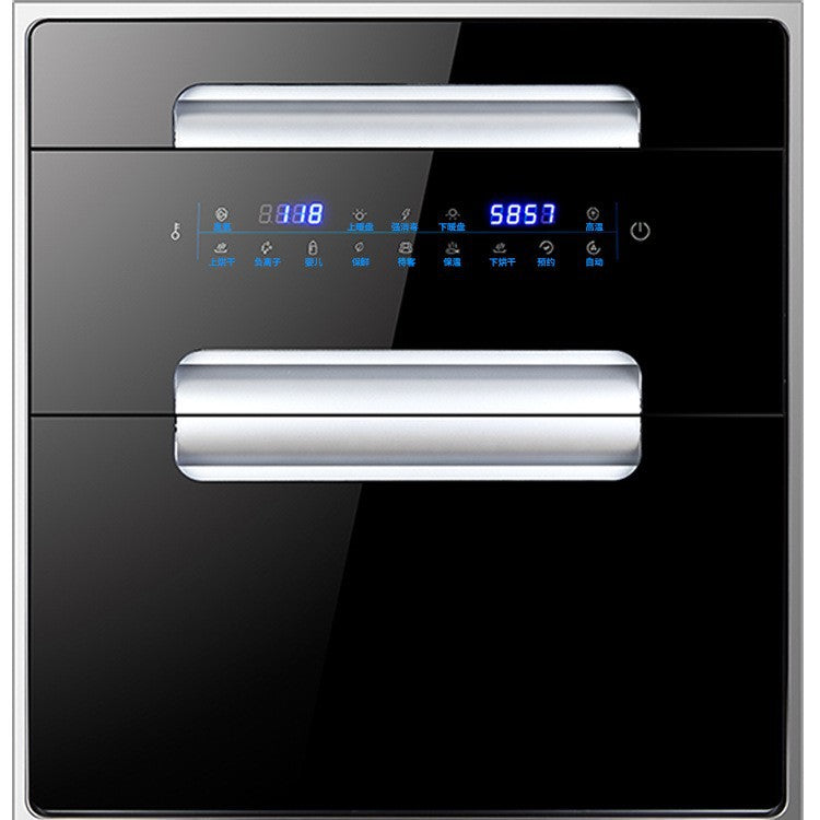 Wholesale large capacity disinfection cabinet built-in for homesmall 120l three-layer kitchen tableware chopsticks disinfection cabinet