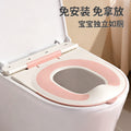 Kids toilet seat kids toilet seat toilet seat men's and women's baby splash-proof toilet portable footstool
