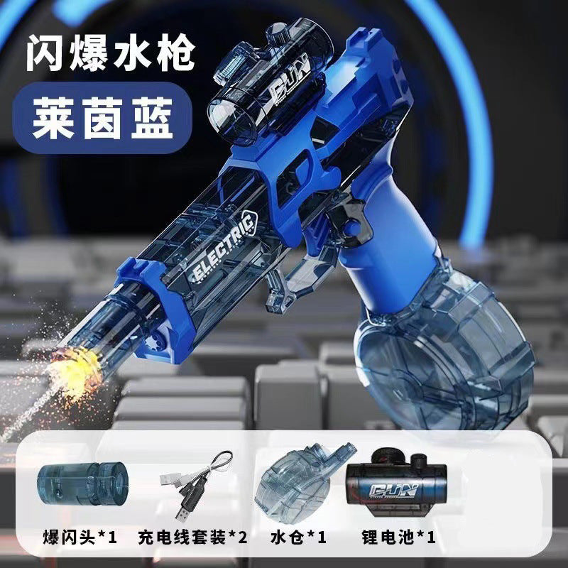 fire ice mouse electric continuous water gun automatic large capacity high pressure water gun kids toy wholesale