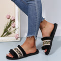 furry slippers for women amazon exportplus size flat heel heattech flip-flops for women popular graffiti furry shoes