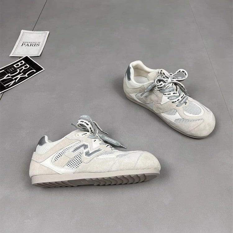 2026 summer new arrivalretro agan shoes women's casual sports shoes easiest for match sports soft bottom heightened german training shoes