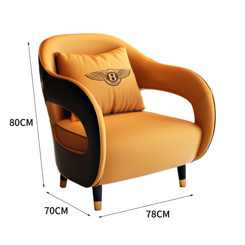 Nordic apartment hotel office negotiation sofa reception rest area sofa coffee table combination reception booth