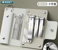 Stainless steel nail clipper set - premium manicure & pedicure tool kit - nail clippers & trimmer gift set