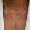 Bohemian style clavicle chain wholesale cross-border fashion jewelry for women niche high-end line multi-layer necklace