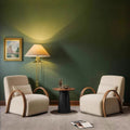 Nanyang medieval wabi casual single chair southeast asia retro vacation sofa living room balcony study armchair accessible luxury