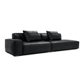 Leather shuoyuan genuine leather sofa casual first layer cowhide leather sofa living room for home tofu block straight row sofa