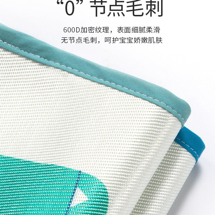 Baby stroller cooling mat - summer universal breathable sweat-absorbent ice silk pad for kids' strollers and prams - baby summer mat