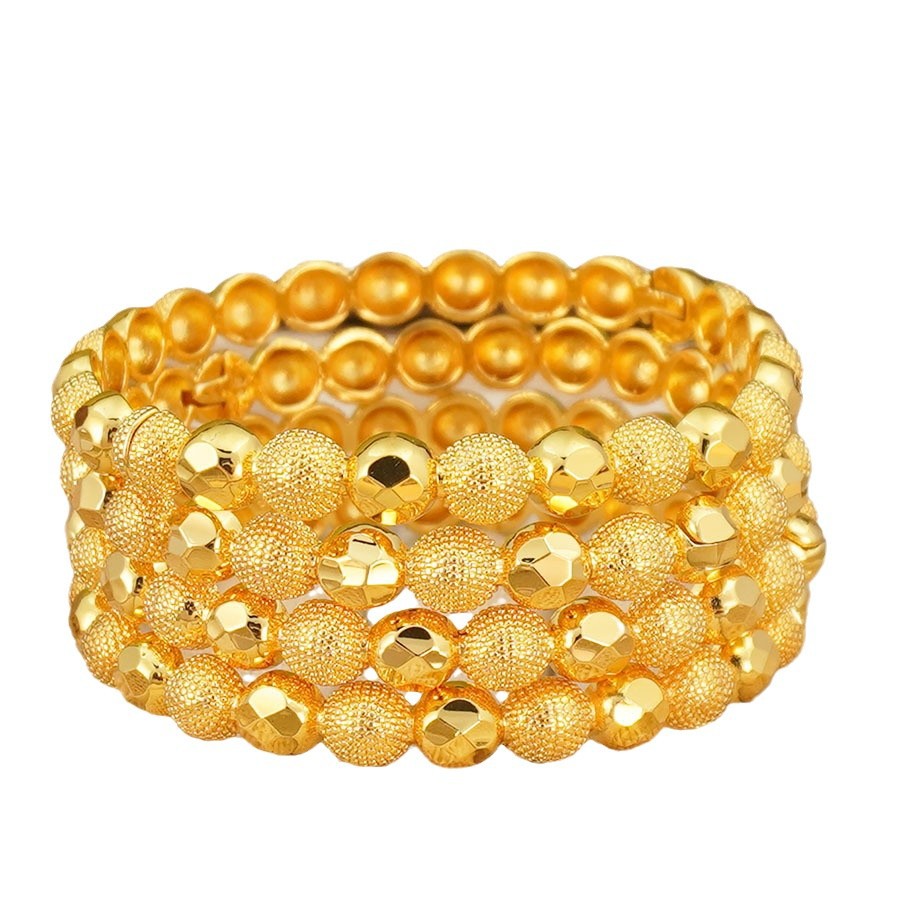 Elegant and stylish women's open bangle - dubai saudi arabian hand accessories - luxury open bracelet