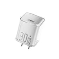 30w mini ice cube charger, compatible with apple 16 pro, 16/17 iphone gan charger, apple fast charging adapter
