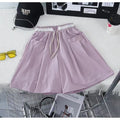 [counter quality] women's youthshortssummer thin style youthcasualhalf length pants light and breathable mid-pants