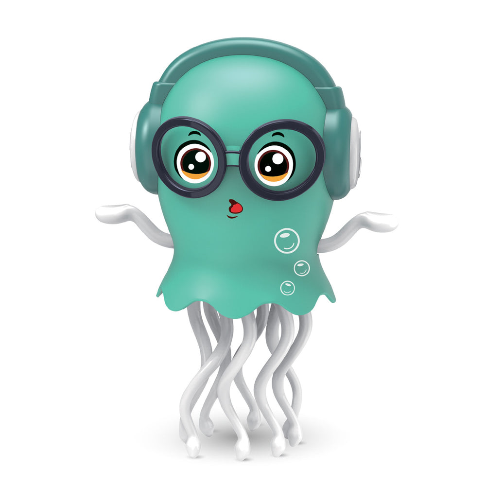 magic dancing jellyfish toys universal electric luminous self-obstacle avoidance stunt dancing octopus toys wholesale