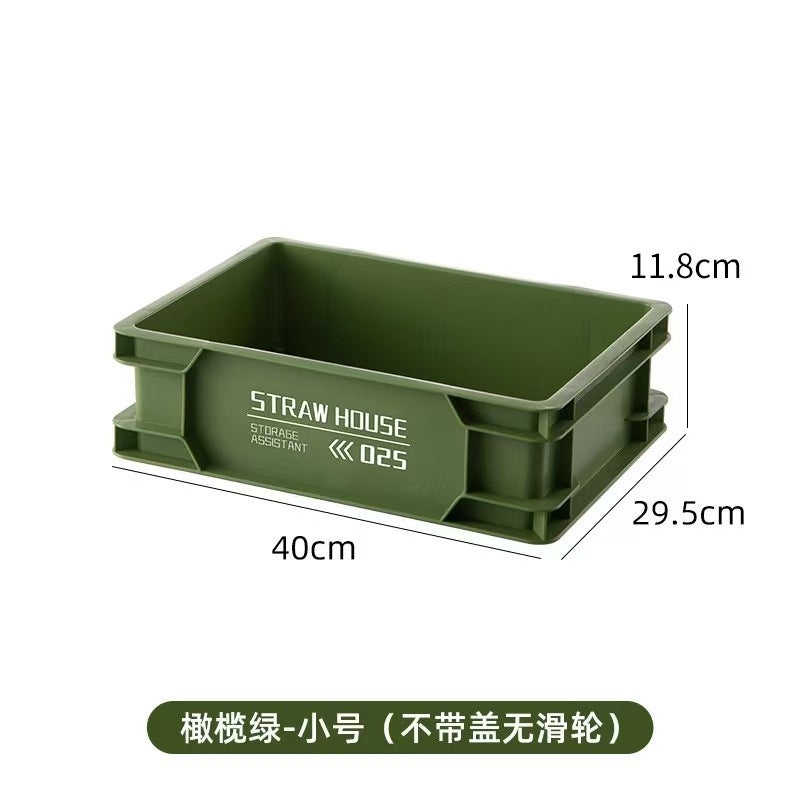Household storage box Industrial wind turnover box Books, snacks, sundries, sorting box Outdoor camping Car storage box