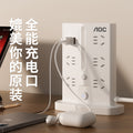 Chuangya vertical socket with usb lightning protection and surge protection socket independent night light digital clock original socket