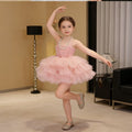 Girls' summer dress  new korean style bowknot suspender fairy tutu princess dress - super cute for little girls