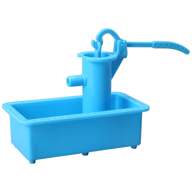 Small-scale production of handmade pressurized wells, experimental materials including pressurized wells, self-made pumps, educational equipment for primary school students