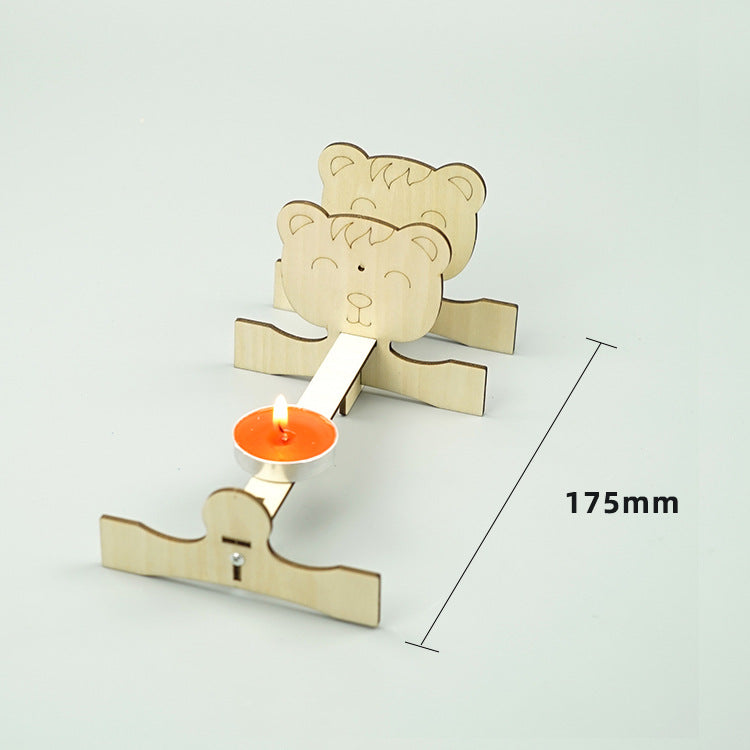 Primary school students science and technology small production children's creative DIY physics experiment science teaching aids handmade materials steam education