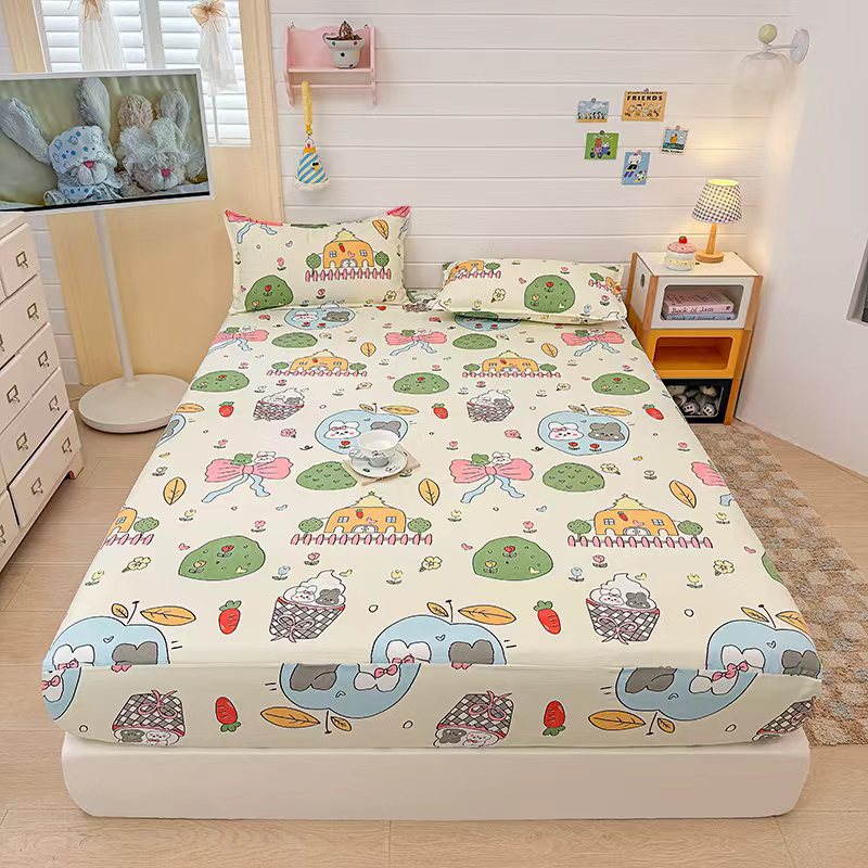 2024 new arrival: solid color tpu waterproof fitted sheet - class a, machine washable, mattress protector for innerspring mattresses