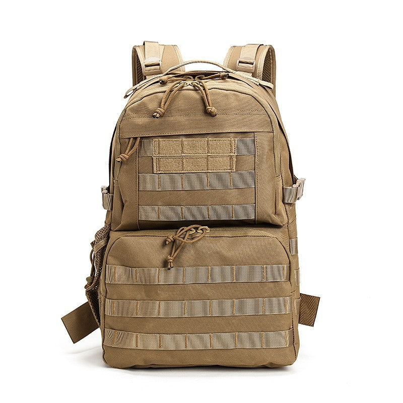 New Military Camouflage Backpack 3D Tactical Sports Backpack Hiking Camping CS Men's and Women's 45L Travel Backpack