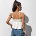 European and american cross-border   spring/summer new women's sexy lace camisole sleeveless outerwear top