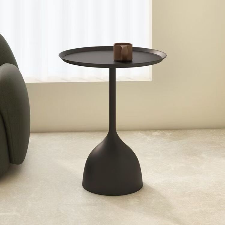 European style iron side table small apartment for home living room sofa side small waist french coffee table bedroom bedside small round table