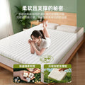 new all-cotton mattress protector - perfect for b&bs, soft mattresses, home bedrooms, dorms, students, and single apartments