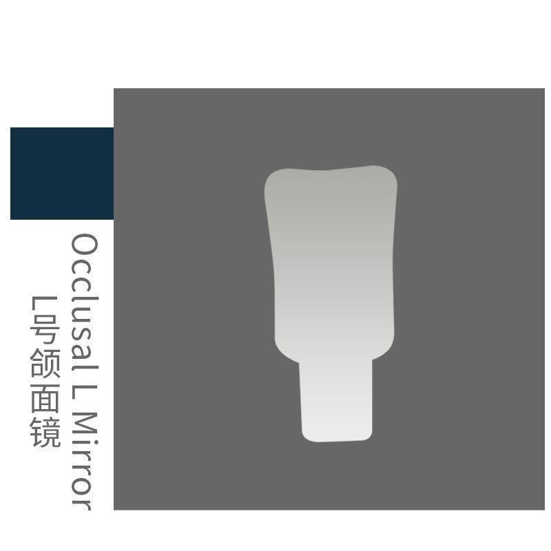 Dental camera reflector with lamp Anti-fog mirror Stainless steel reflector Oral mirror Photography Endoscope camera plate