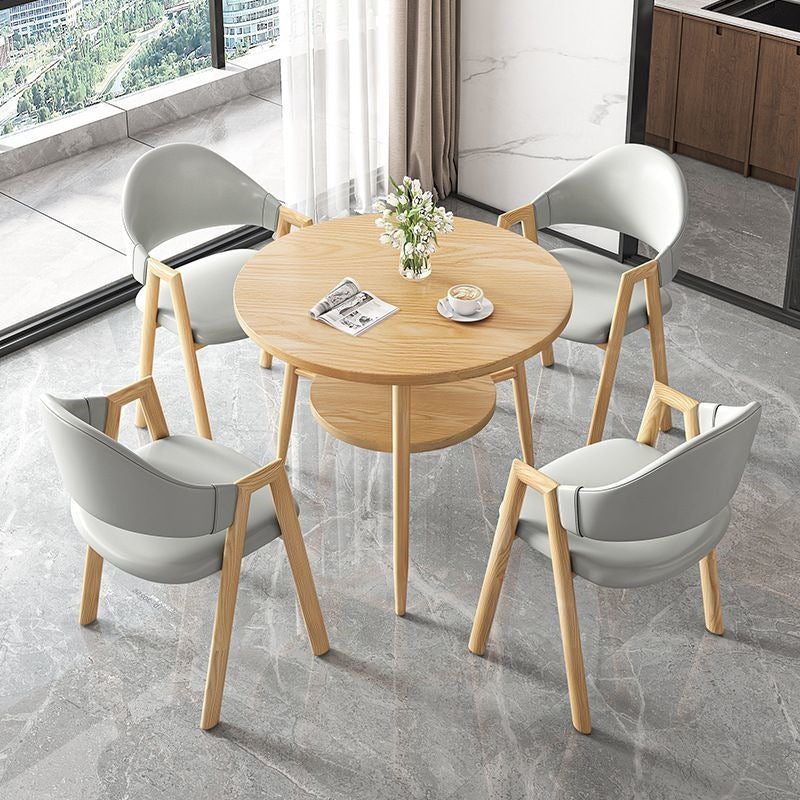 Scandinaviancasualcasual reception negotiation table and chair combination milk tea coffee shop apartment b&b dining table balcony small round table