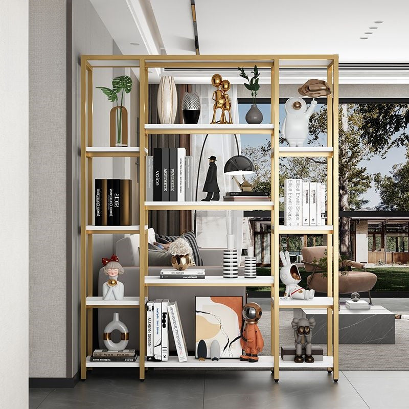 Floor-standing storage rack, living room partition, multi-layer bookshelf, flower rack, balcony flower pot rack, casual bogu rack, office display rack