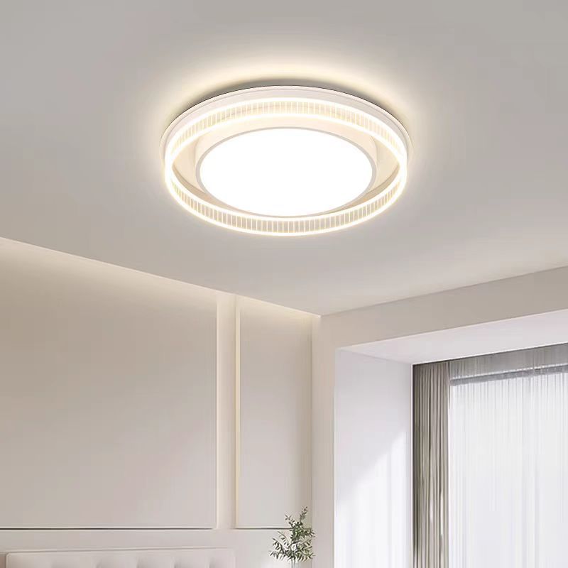 Italian minimalist living room main light modern minimalist high-end hall full spectrum bedroom ceiling light Zhongshan lighting atmosphere