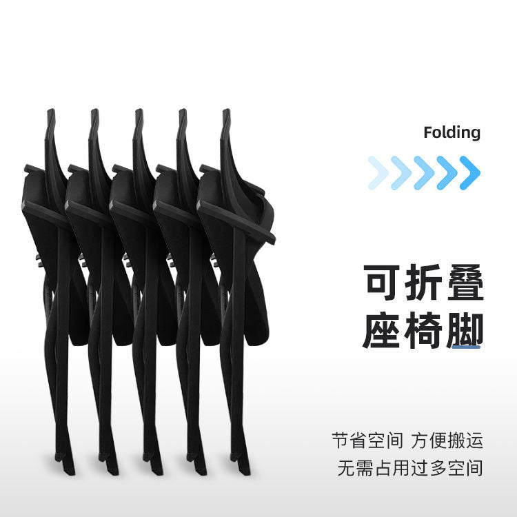 Conference writing board table and chair office chair all-in-one conference room meeting foldable chair foldable training chair with table board chair