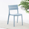 Scandinaviancasual plastic dining chair metal back chair thickened stackable for home restaurant restaurant milk tea shop chair