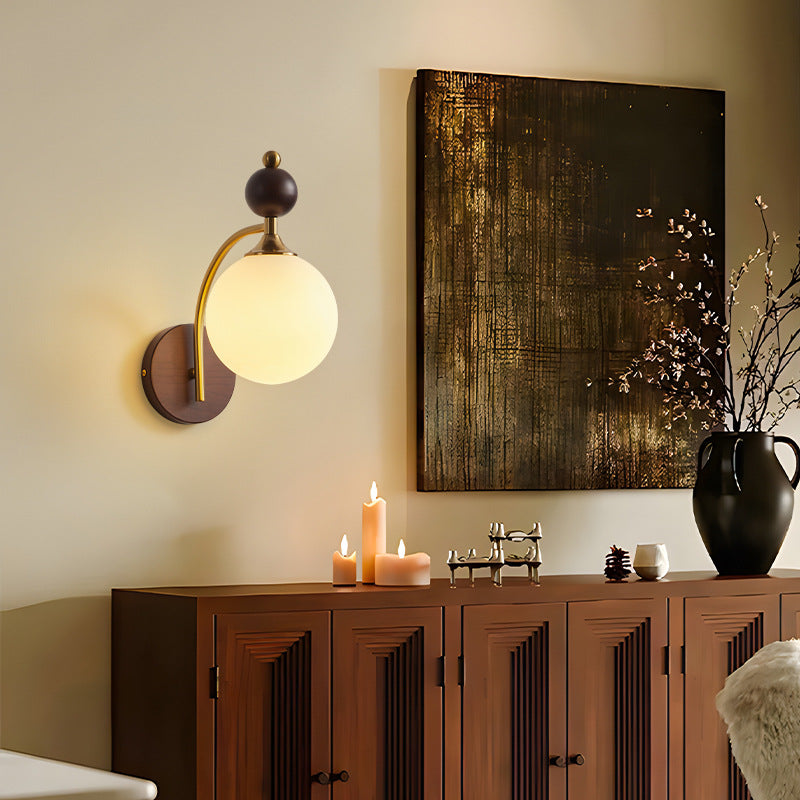 [Strict Selection] Bedside Corner Light Wall Hanging Door Head Light Medium Antique Wall Light Balcony Chinese Stairs Light Luxury Premium Sense