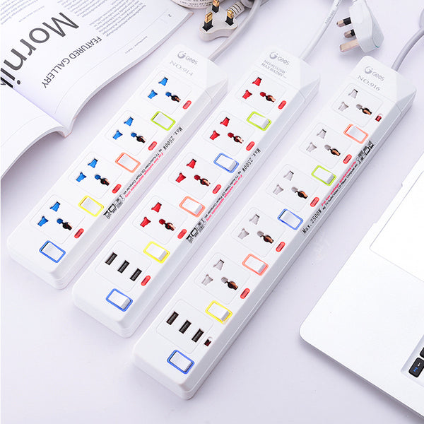 Universal hole Mexico Philippines socket USB Vietnam Thailand wiring board Mongolia Europe and America power strip Cambodia