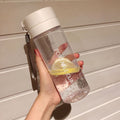 double-lid sports frosted water cup, high temperature resistant, large capacity plastic cup, student outdoor convenient cup wholesale