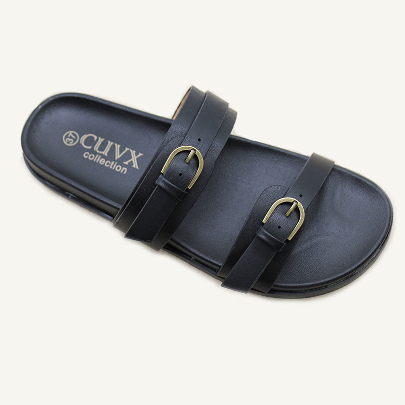 Factory wholesale new direct sales African women's shoes casual flat sandals thick sole word with cool slippers Slippers