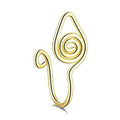Fashion cross-border fake piercing nose nail set open u-shaped african non-piercing nose clip fake hole nose ring female trend