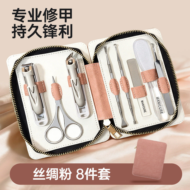 High-quality stainless steel nail clippers & manicure tool set - professional nail care kit for wholesale