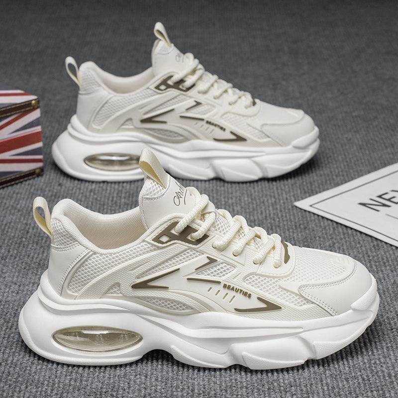 2006 spring new men's breathable mesh sneakers - hot selling youth athletic shoes, casual chunky sole, versatile dad shoes, trendy footwear