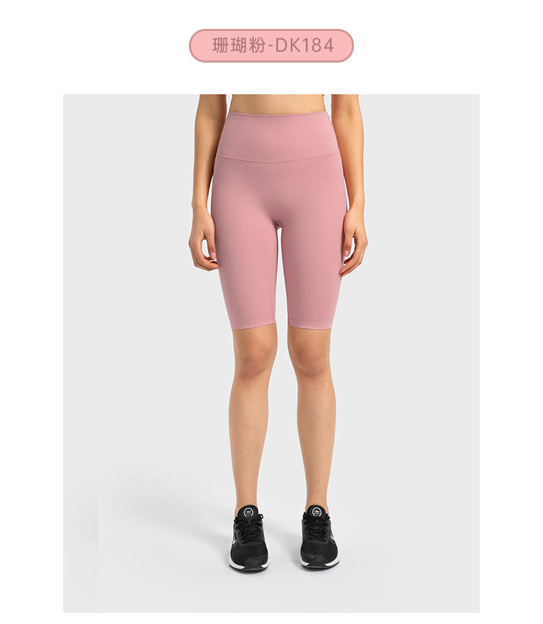 Trendy dopamine dressing macaron color sexy back yoga outfit - workout running fitness set