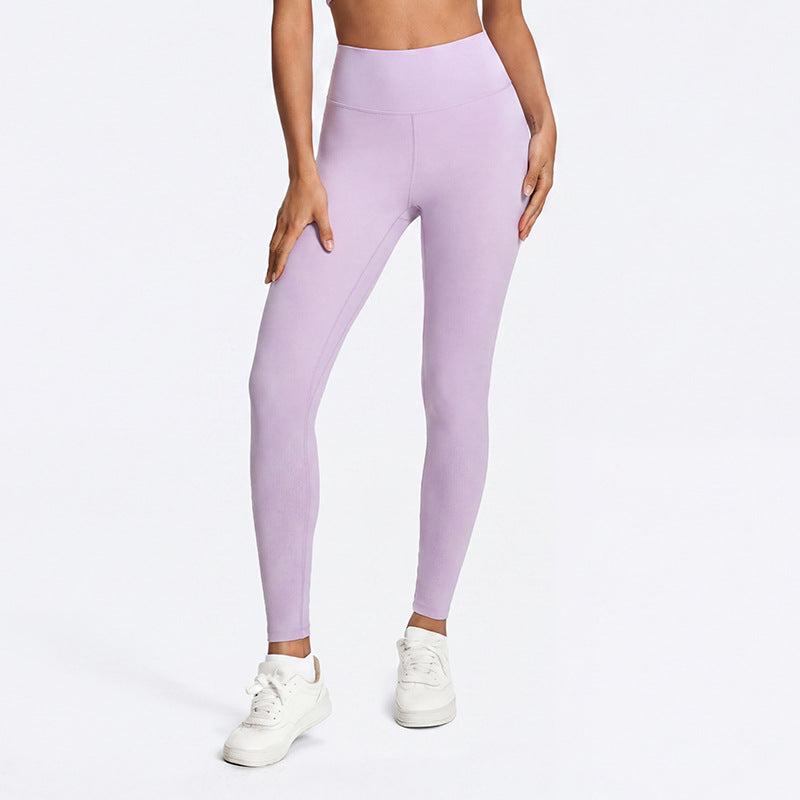 Spring/summer ballet-inspired activewear set: women's sexy, breathable, criss-cross back, slim-fit yoga top and bottoms