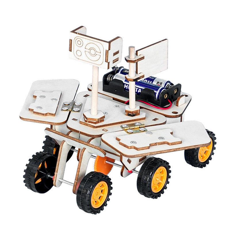Lunar rover technology small production small invention puzzle children and students handmade DIY science experiment material package